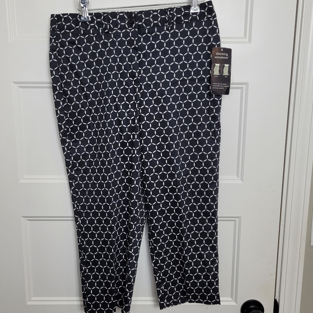 Counterparts Slimming Sensations Capri Pants Size 8P